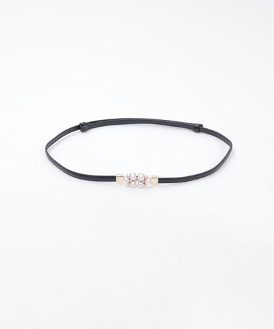 Bijoux Buckle Adjustable Thin Belt