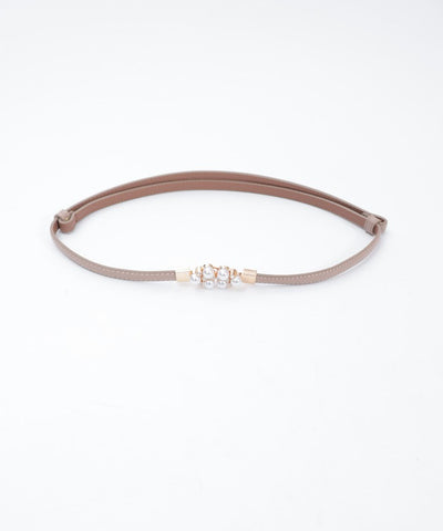 Bijoux Buckle Adjustable Thin Belt