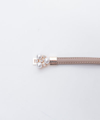 Bijoux Buckle Adjustable Thin Belt