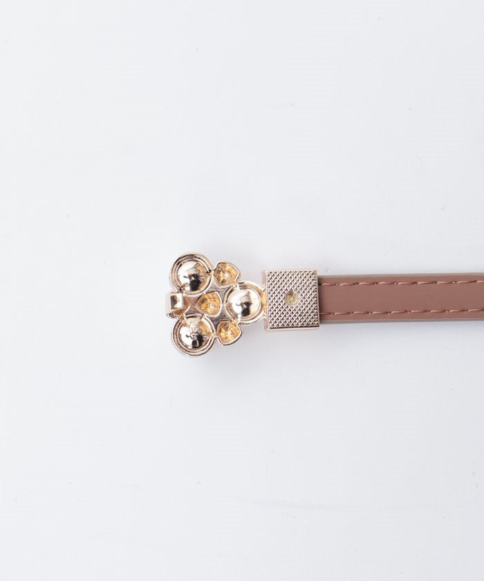 Bijoux Buckle Adjustable Thin Belt
