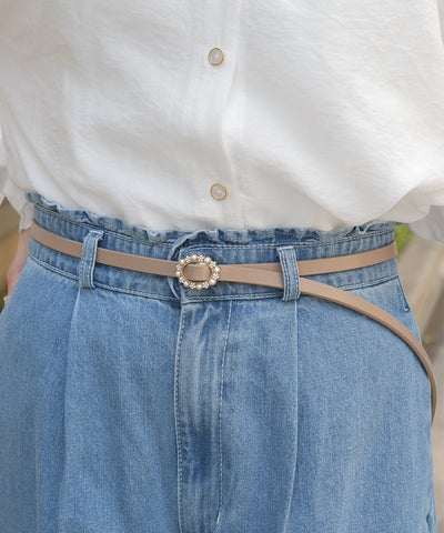Bijoux Buckle Thin Belt