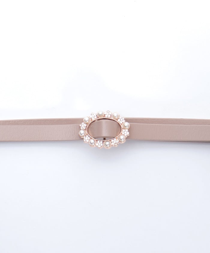 Bijoux Buckle Thin Belt