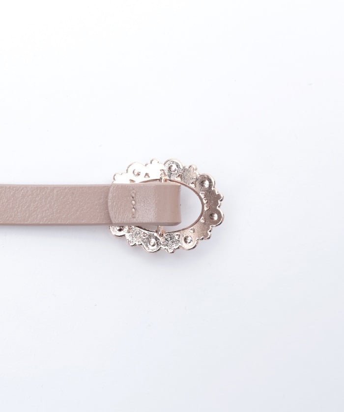 Bijoux Buckle Thin Belt