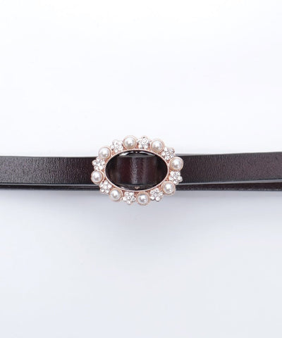 Bijoux Buckle Thin Belt
