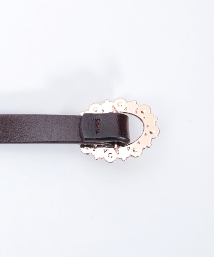 Bijoux Buckle Thin Belt