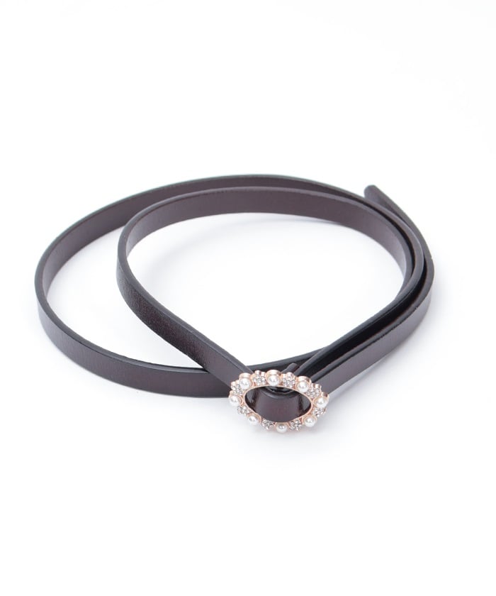 Bijoux Buckle Thin Belt