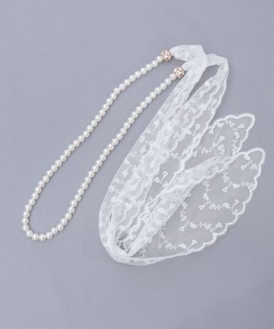 Lace & Pearl Belt