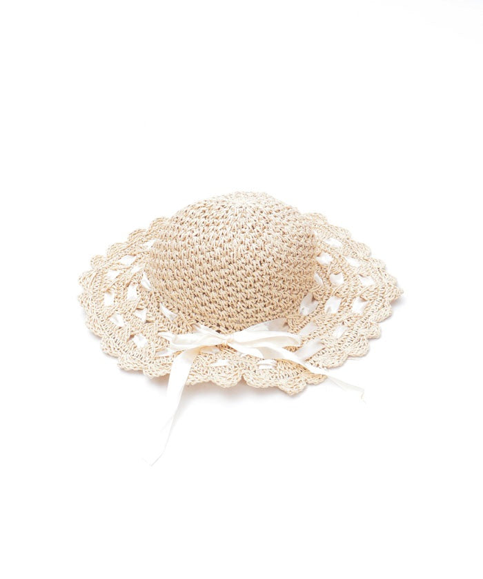 Ladder Ribbon Summer Hat