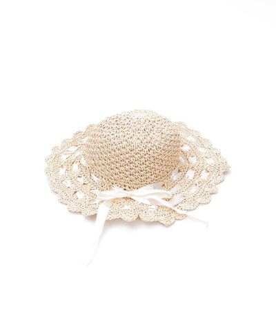 Ladder Ribbon Summer Hat