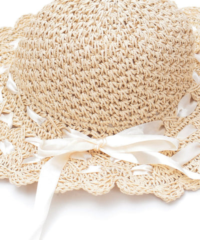 Ladder Ribbon Summer Hat