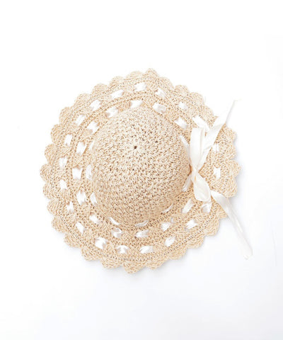 Ladder Ribbon Summer Hat