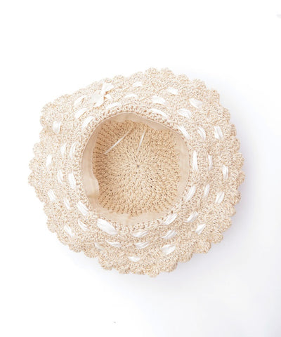 Ladder Ribbon Summer Hat