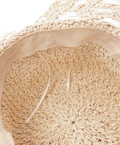 Ladder Ribbon Summer Hat