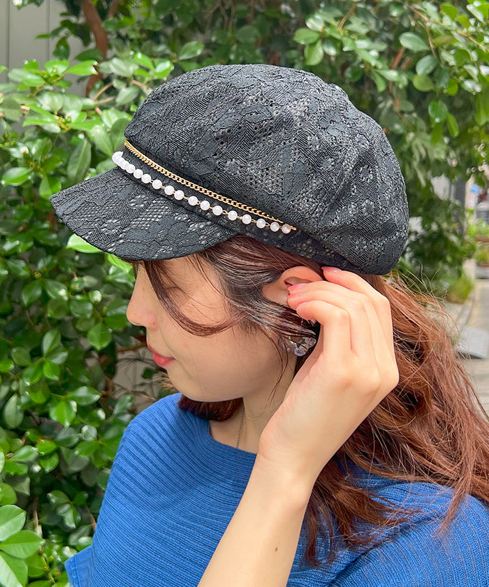 Double Chain Lace Casquette