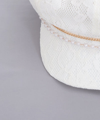 Double Chain Lace Casquette