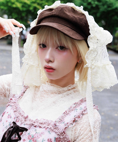 Suede-Like Casquette