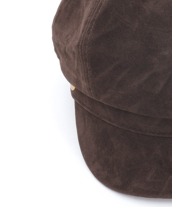 Suede-Like Casquette