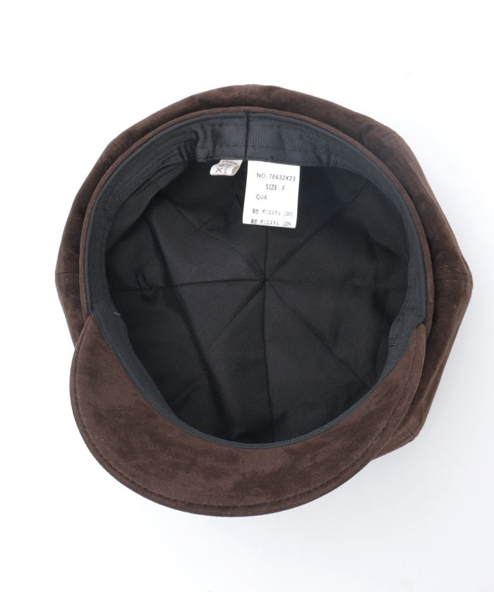 Suede-Like Casquette