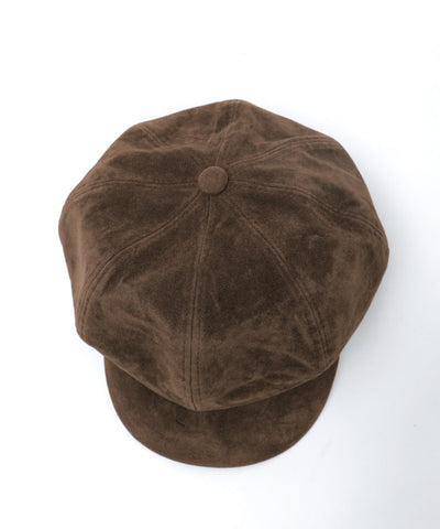 Suede-Like Casquette