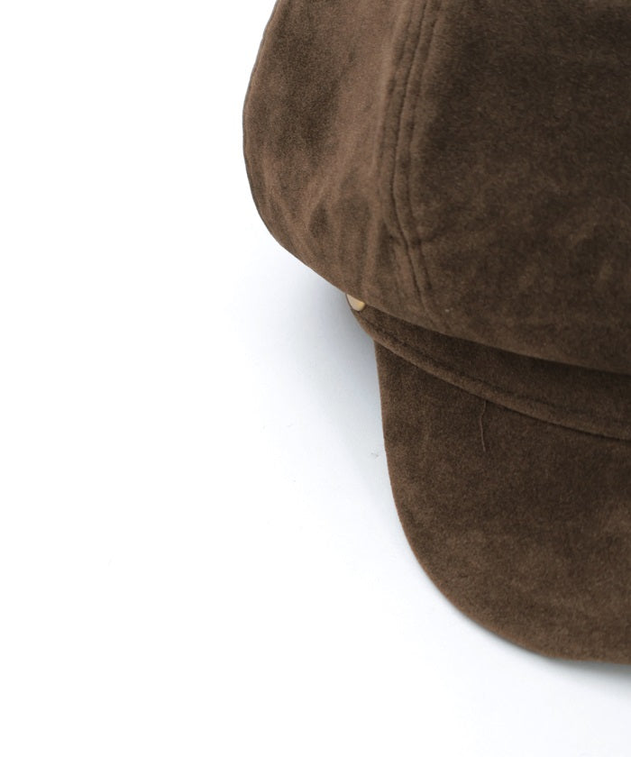 Suede-Like Casquette