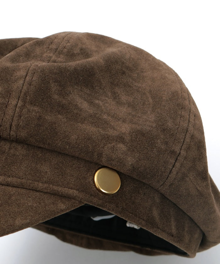 Suede-Like Casquette