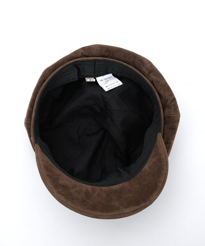 Suede-Like Casquette