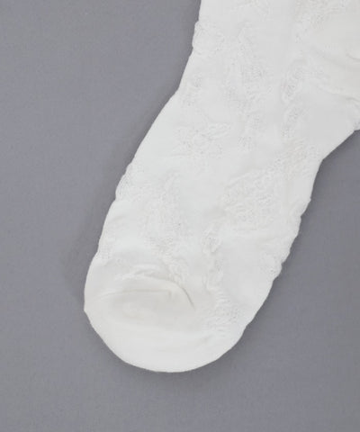 Lace Frill Crew Socks