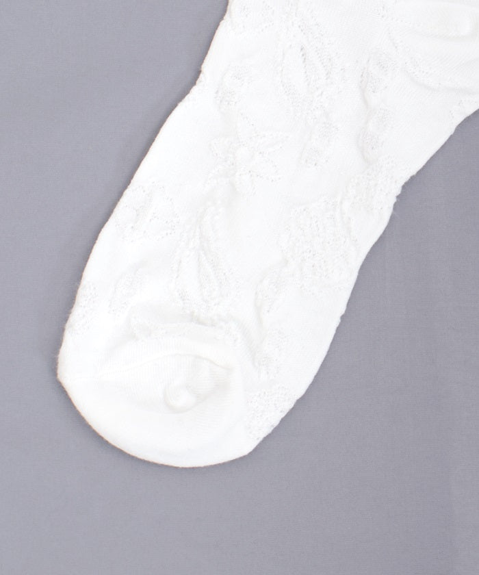 Lace Frill Crew Socks