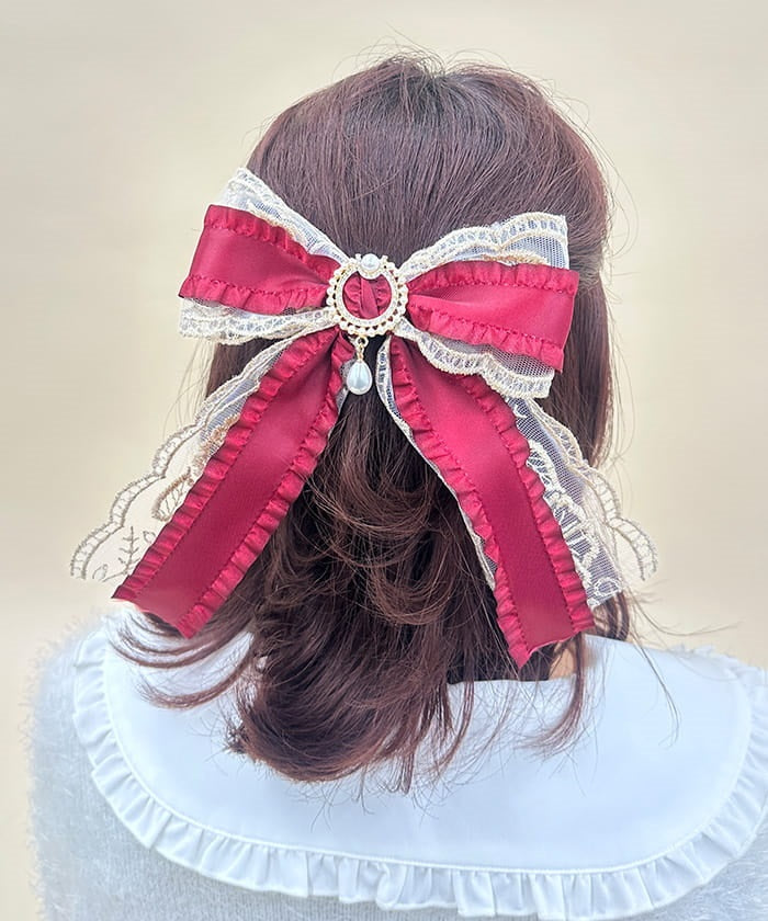 Bijoux Ribbon Barrette Clip