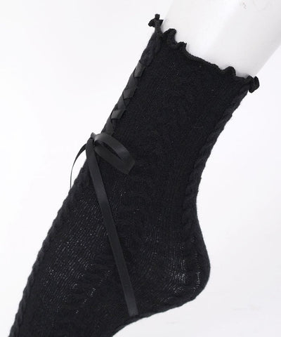 Lace-Up Socks