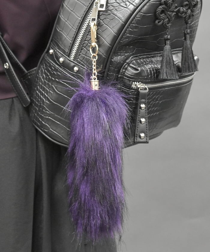 Fake Fur Tail Charm