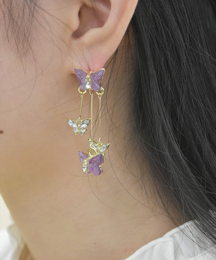 Butterfly Bijoux Pierce Earrings