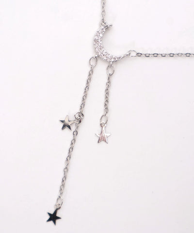 Moon And Stars Necklace