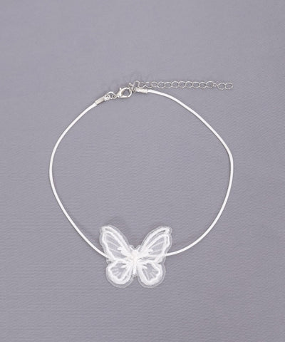 Butterfly Lace Patch Choker (Time-limited Price)