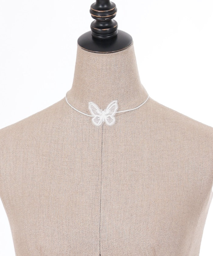 Butterfly Lace Patch Choker (Time-limited Price)