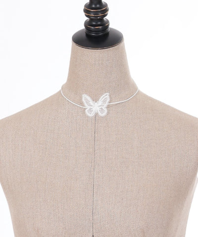 Butterfly Lace Patch Choker