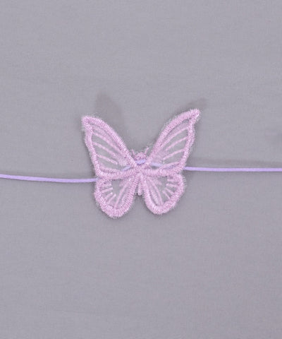 Butterfly Lace Patch Choker