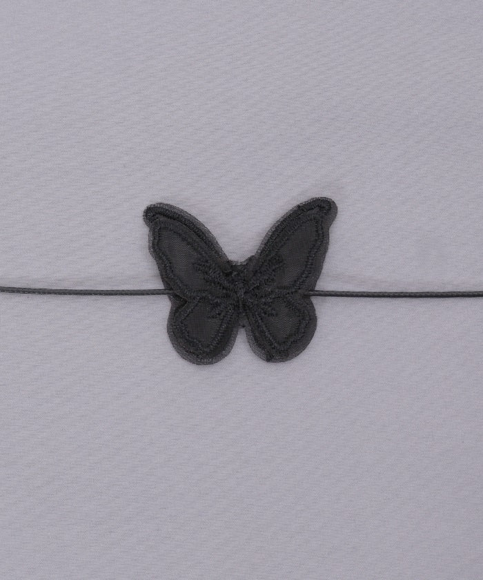 Butterfly Lace Patch Choker