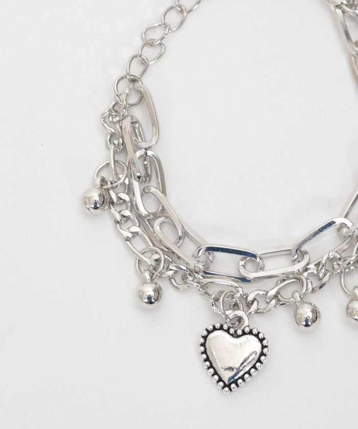 Heart Chain Bracelet