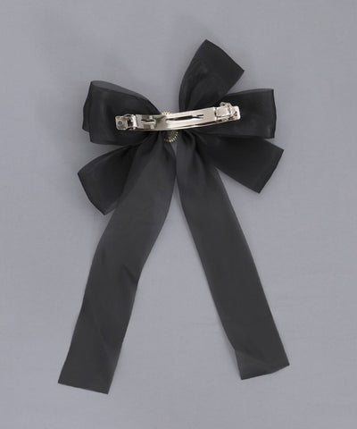 Shiny Ribbon Barrette Clip