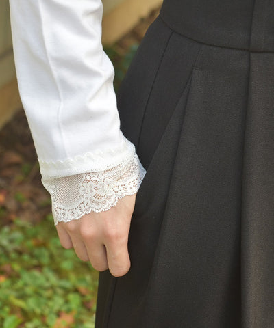 Two Tuck Semi Wide Pants