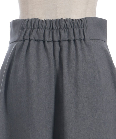 Two Tuck Semi Wide Pants