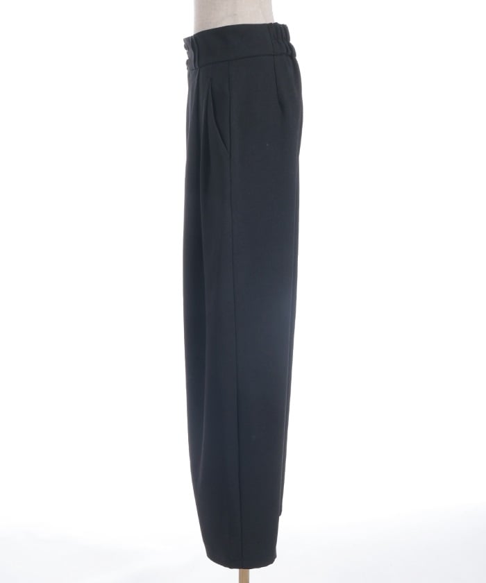 Two Tuck Semi Wide Pants