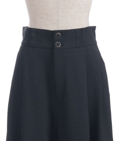 Two Tuck Semi Wide Pants