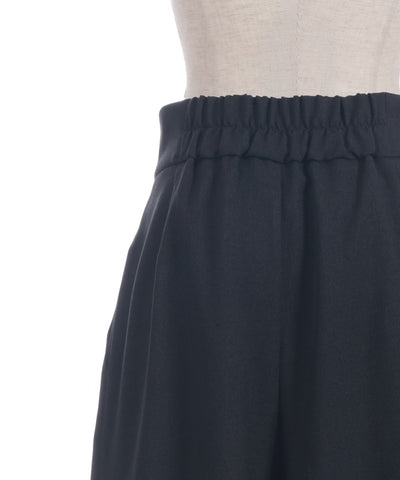 Two Tuck Semi Wide Pants