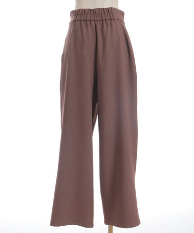 Two Tuck Semi Wide Pants