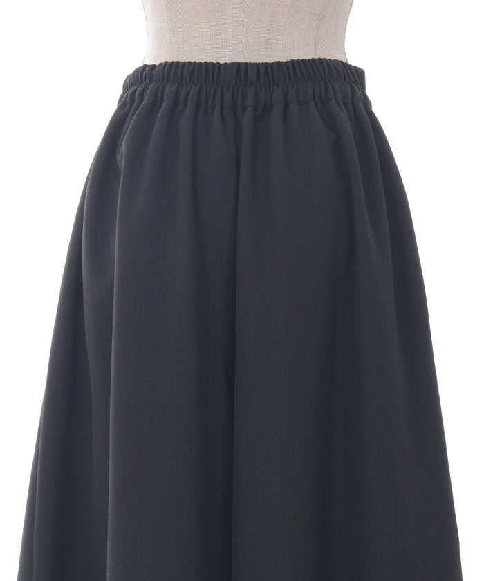 Row Buttons Classical Wide Pants