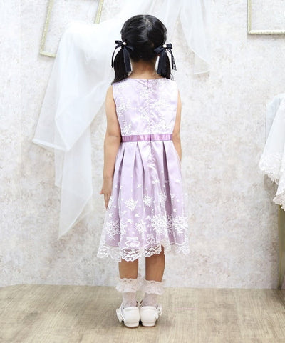 Ribbon & Flower Lace Dress