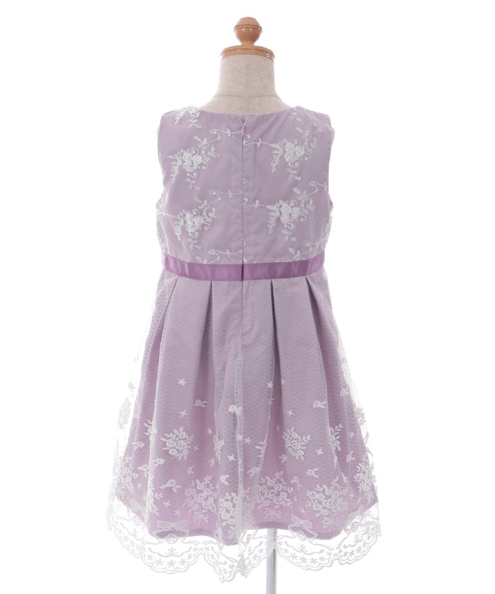 Ribbon & Flower Lace Dress