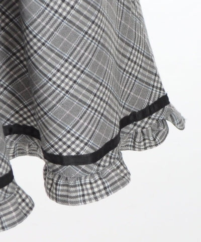 Plaid & Music Pattern Sailor Dress